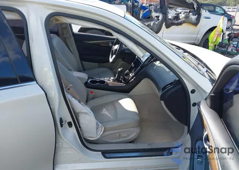 2019 Infiniti Q50 3.0T Luxe z USA, uszkodzony, nr VIN JN1EV7AP4KM512693